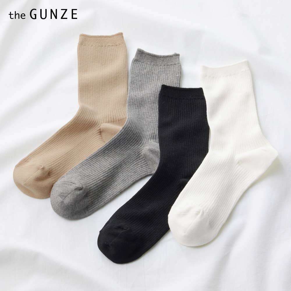 【表側綿100%】リブソックス